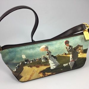 ICON Los Angeles Leather Art Print Mini Handbag